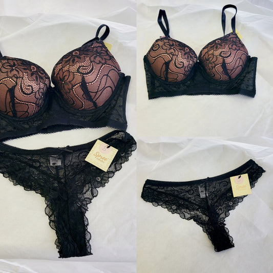 Spree Intimates Black Lace…, Clothing and Apparel
